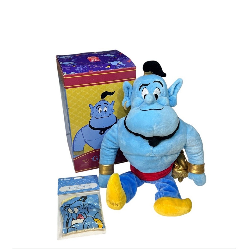 Scentsy Disney Aladdin Buddy Genie Lamp 18" Plush Scent Pak Preowned New In Box